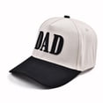 thumbnail image 2 of Dad Hats for Men Vintage Two Tone Hat Fathers Day Birthday Gifts from Daughter Son Wife Embroidered Letter Truck Net Hats Black One Size, 2 of 4