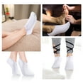 thumbnail image 2 of Qarigey 5 pares de calcetines hidratantes para el cuidado de los pies, algodón Spandex, cubierta nocturna, protectores cosméticos para la piel del pie, Cuidado de los pies Qarigey BFH000897-00, 2 of 6