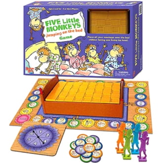University Games Five Little Monkeys Jumping on the Bed Game