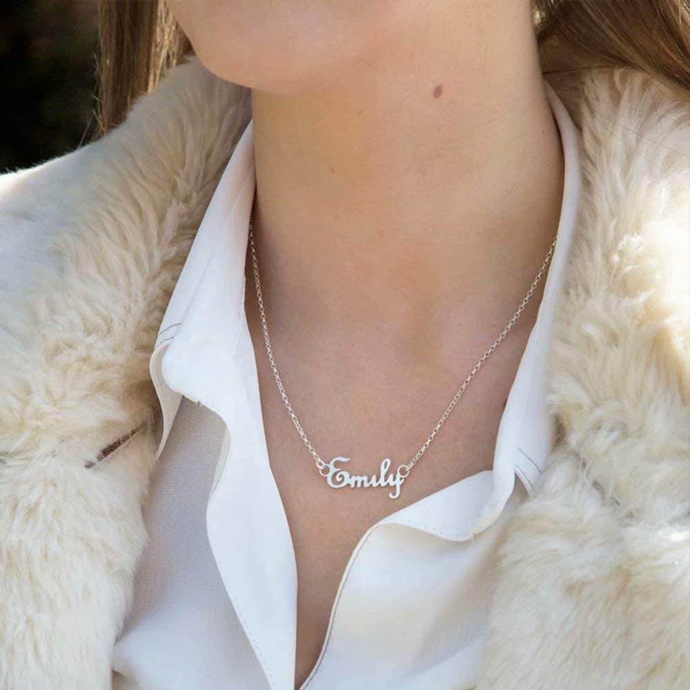Custom Name Necklace Personalized 