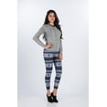thumbnail image 4 of Women's Holiday Fashion Print Mid-Waist Full Length Yoga Leggings, 4 of 5