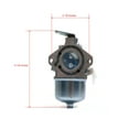 thumbnail image 2 of The ROP Shop Carburetor with Gasket for Briggs & Stratton 192437-1218-E1, 192452-1049-E1, 2 of 8