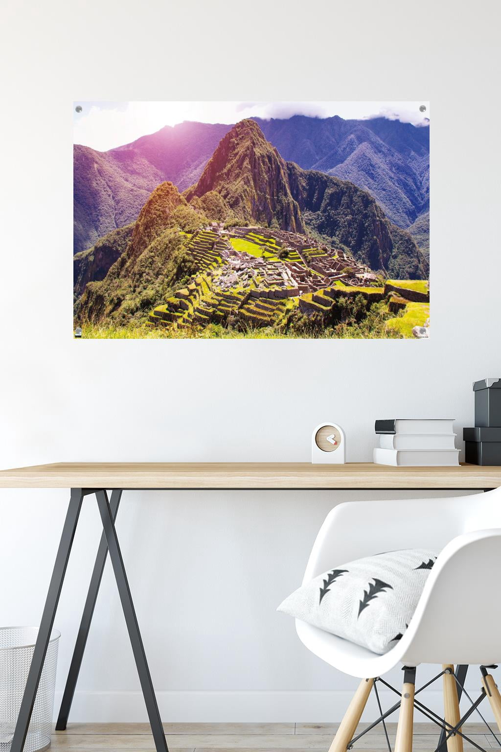 Wonders of the World - Machu Picchu Wall Poster with Pushpins, 22.375" x 34"