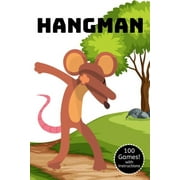 Hangman : A Classic Word Game Activity Book Dabbing Mouse Edition - For Kids and Adults - Novelty Themed Gifts - Travel Size