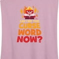 thumbnail image 3 of Inside Out - Can I Say That Curse Word - Women's Racerback Tank Top, 3 of 5