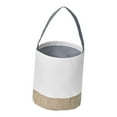 thumbnail image 4 of Tachiuwa Easter Bucket for Candy Gifts, Basket Bucket Tote Bag, Easter Gifts Lightweight Easter Basket Egg Buckets Kids Easter Holiday grey, 4 of 10