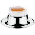 thumbnail image 4 of Jinsinto Set of 3 egg cups, stackable, polished stainless steel, dishwasher-safe, 4 of 5