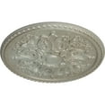 thumbnail image 3 of 32 5/8"OD x 2"P Bradford Ceiling Medallion (Fits Canopies up to 6 5/8"), Hand-Painted Flash Gold, 3 of 6