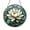 Acrylic 3.5 Inch, variant on Dragonfly with White Lotus Flower Stained Glass Panel, Refined Nature Inspired Window Art for Living Spaces
