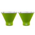 thumbnail image 1 of Set de vasos Martini Snowfox con aislamiento de acero inoxidable, 237 ml, 1 of 7