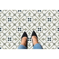 Multi Clover 12”x12” Peel ‘N’ Stick Self Adhesive Vinyl Floor Tiles for Bathroom