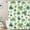 Vert, variante sur Rideau de Douche Joyeuse Saint-Patrick, Motif à Carreaux Buffalo Léopard Vert Trèfle Feuilles de Trèfle, Décoration Rustique en Bois Gris avec Crochets, 71x71 Po