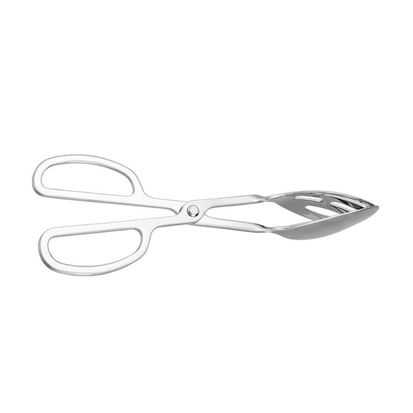 Pinzas de tijeras de acero inoxidable, pinzas para alimentos, tijeras antiadherentes de alta resistencia, pinzas de diseño para Buffet, pinzas para Argén