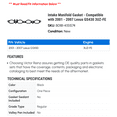 thumbnail image 2 of Intake Manifold Gasket - Compatible with 2001 - 2007 GS430 3UZ-FE 2002 2003 2004 2005 2006, 2 of 2