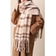thumbnail image 3 of Bufanda cálida de invierno for mujer, chal largo, bufandas grandes, bufandas gruesas for clima frío, bufandas grandes y gruesas de gran tamaño., 3 of 6