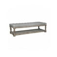 thumbnail image 2 of Pangea Home Z-Athena-59 Bench White And Frost Grey, 2 of 9