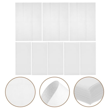 Supvox Elegant White Napkins for Home Use Thickened and Stylish Design