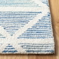 thumbnail image 3 of SAFAVIEH Abstract Hayleigh Geometric Area Rug, Ivory/Blue, 5' x 8', 3 of 10