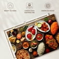 thumbnail image 6 of Elephant Stock Indian Cuisine Specialties Wall Art - Horizontal Canvas Wall Art - Dining Room Wall Decor - Food And Drink Canvas - Brown And White Decor - 12" x 8", 6 of 8