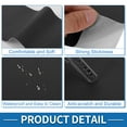 thumbnail image 5 of Unique Bargains Self Adhesive Leather Repair Patch Strong Stickiness Leather Repair Tape Leather 1 Pcs Black 17" x 79", 5 of 6