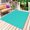 Aqua, variant on Outdoor Rug 4' x 6', White Large Carpet Area Rugs for Patio, RV, Deck, Modern Simple White Backdrop Water Absorption Camping Rug, Lightweight Washable Rugs Runner