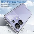 thumbnail image 4 of WANLONFENG MF Series for Xiaomi Redmi Note 13 Pro 4G Poco M6 Pro 4G Case TPU Acrylic Clear Phone Cov, 4 of 5