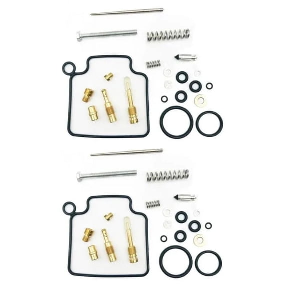 2PCS Suzuki Z400 KAWASAKI KFX400 Motorcycle Carburetor Repair Kit Replacement Parts