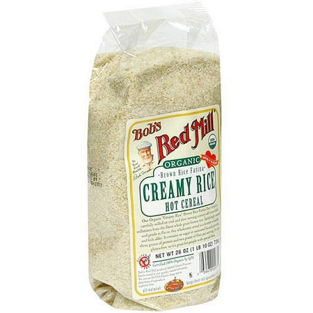 Bob's Red Mill Organic Brown Rice Farina Cereal, 26 oz (Pack of 4)