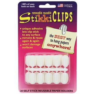 StikkiWorks Grid Ceiling Hanglers Clothes Pin Clamps