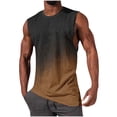 thumbnail image 3 of AnuYalue Tank Tops for Mens Sleeveless Fitness Tee Shirts Fashion Color Block Loose Fit Top Trendy Casual Running Undershirts, 3 of 6