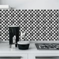 thumbnail image 6 of 10pc Peel And Stick Ceramic Tile Paste 3D Lattice Ceramic Tile Paste DIY Waterproof Self Adhesive Wall Sticker, 6 of 8