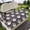 White Gray, variant on Golf Cart Seat Covers for 2 Seater,Grey Christmas Microfiber Cart Seat Towel Blanket,Snowman Xmas Tree Ball Snowflake Winter Wooden Absorbent NonSlip Bench Seats Protector for Golf Course 51"x31"