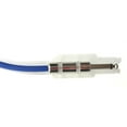 Perfektion Guitar Cable Instrument Coiled Heavy Duty Blue 20ft Right