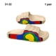 thumbnail image 5 of Chanclas Sonducket para Hombre y Mujer Zapatillas Portátiles Estilo Informal Punta Abierta Beige Tamaño 31-32, 5 of 6
