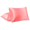thumbnail image 1 of Unique Bargains Satin Pillowcases with Envelope Closure 2pcs, 1 of 9
