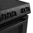 thumbnail image 5 of Cosmo 30 in. Stellar Collection 4.9 cu. ft. Electric Range, 4 Burners, Convection Oven in Matte Black, 5 of 12