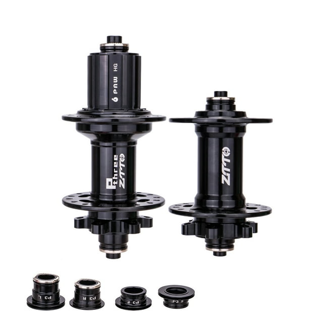 Aluminum Alloy Bicycle Hub Set - 32 Holes, Black/Red/Purple Options, 170g Front & 281g Rear Hubs Included, Lightweight HG Compatible Wheel Hubs for Cycling Enthusiasts