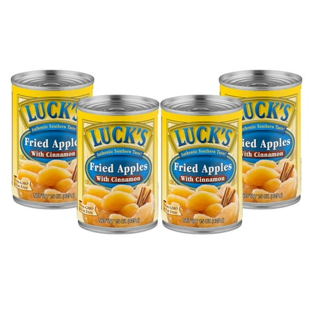 Cinnamon Pears - (4 Pack) Luck's Fried Apples with Cinnamon, 15 oz