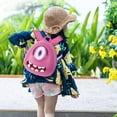 thumbnail image 3 of Mochila escolar jinwen con pantalla LED a todo color impermeable y ligera con conexión BT rojo, 3 of 7