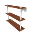 thumbnail image 6 of Pipeline Collection 22 Inch Ironwood Triple Shelf, 6 of 7