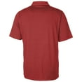 thumbnail image 3 of Men's Cutter & Buck Red Gonzaga Bulldogs Forge Pencil Stripe Stretch Polo, 3 of 3