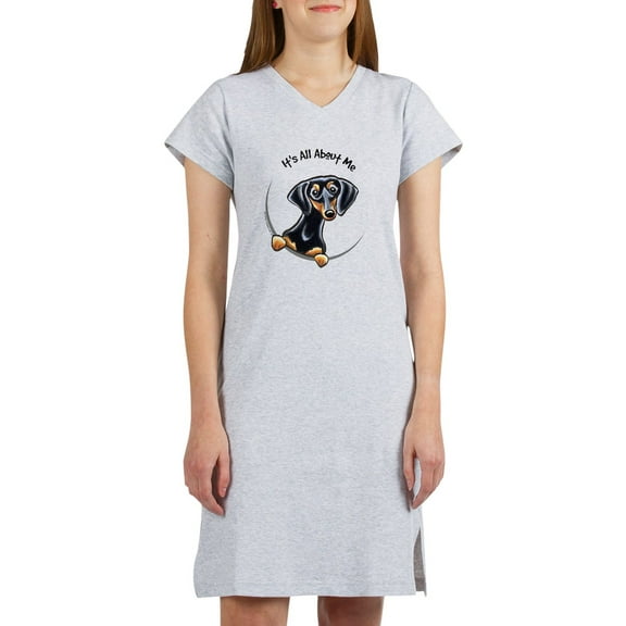 CafePress - Black Tan Dachshund Lover - Women's Nightshirt