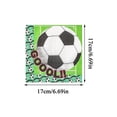 thumbnail image 3 of Soccer Themed Birthday Party Decorations Set Kids Soccer Party Favors and Tableware Kit for Boys Sports Birthday Party with Plates Cups Napkins and Party Hats, 3 of 6