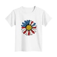 thumbnail image 4 of FAVIPT 4th of July Shirt Girls Summer 250 Years Boys American Flag Shirts Red White Blue Tshirts Independence Day Tee White,14-15Years, 4 of 6