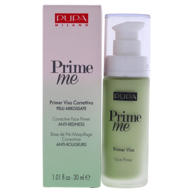 Pupa Milano Cebador Prime Me Corrective Anti Rojeces Face Primer - 003 Green 1.01 oz PUPA Cebador 1.01 oz