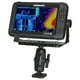 thumbnail image 3 of Scotty 0163 Ball-Mount Fish Buscador y placa de montaje universal, negro, grande, 3 of 4