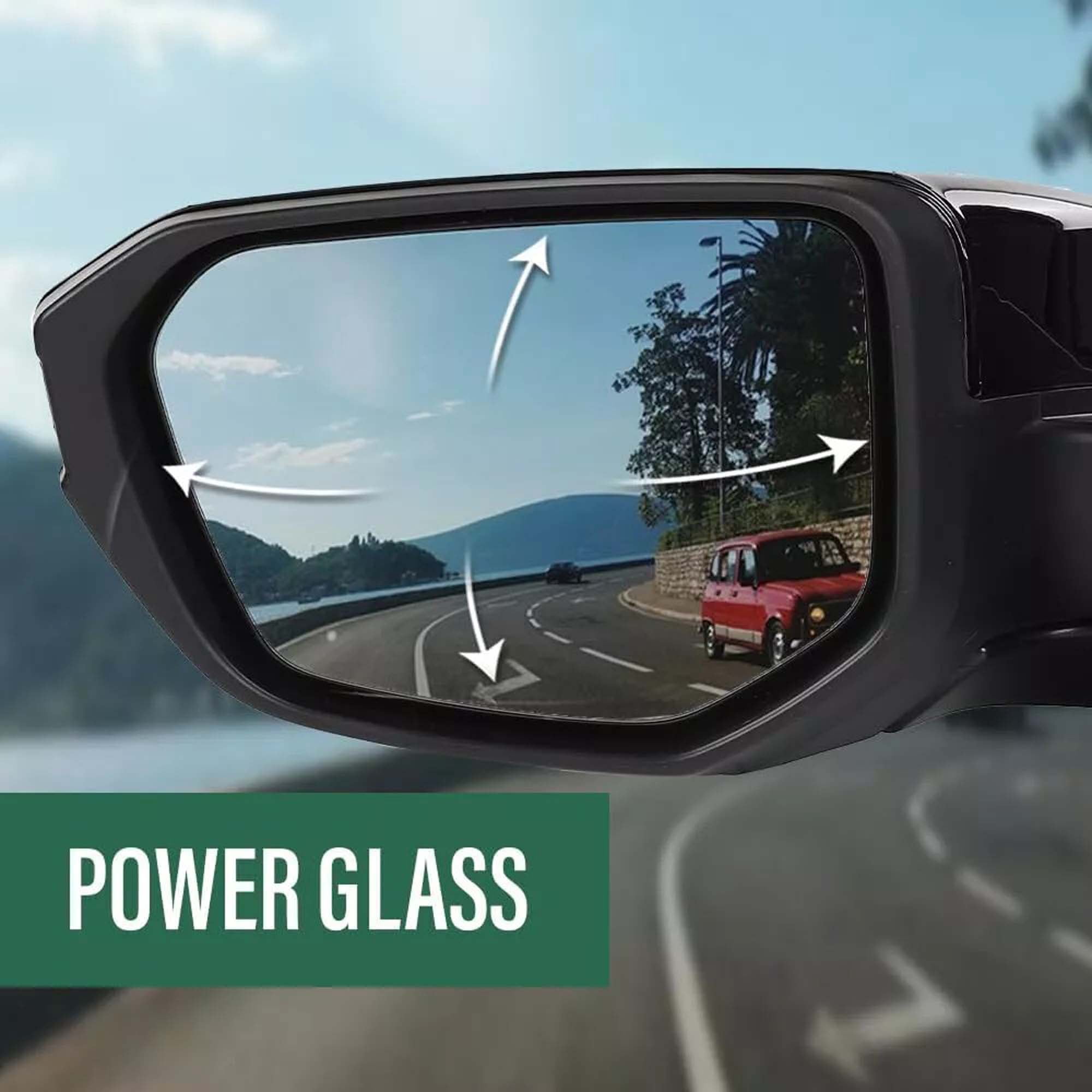 Mirror Assembly For Honda Civic 2016-2021 Left Driver Side Manual Fold Black LH