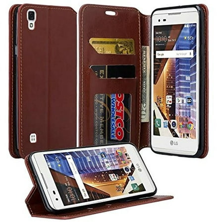 UPC 800564519891 product image for LG K8 2017 Case, LG Aristo Case, Magnetic Fold[Kickstand] Pu Leather Wallet Case | upcitemdb.com