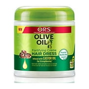 ORS Olive Oil Fortifying Creme Hair Dress 6 Ounce (Pack of 2)