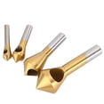 thumbnail image 5 of CPAN 1pc Titanium Countersink Deburring Drill Bit Hole Cutter Metal Chamfering Tool, 5 of 8
